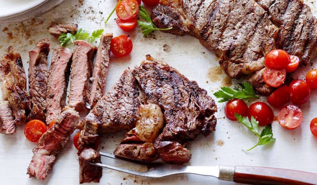 Menù a base di carne